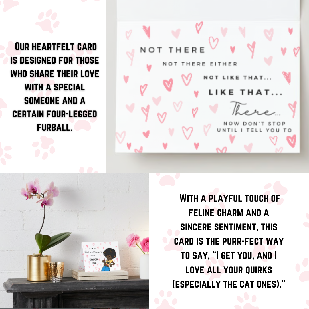 Touch Me Valentine's Day Greeting Card